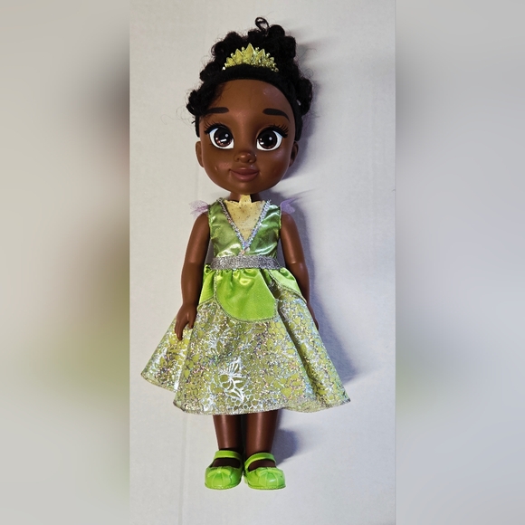 Disney Princess My Friend Tiana Doll 14" Tall Includes  Outfit and Tiara - Picture 1 of 5
